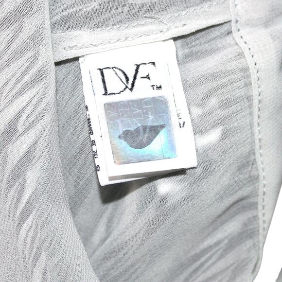 Diane Von Furstenberg Silk Mini Dress Size 0 XS - Picture 8 of 11